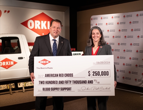 2024 Orkin Check Presentation to the American Red Cross
