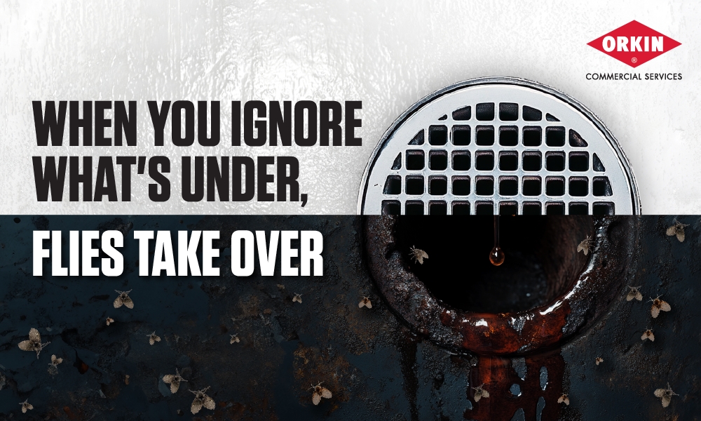 Commercial Orkin When You Ignore What's Under, Flies Take Over