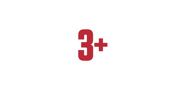 3+