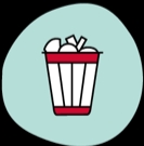 Garbage can icon